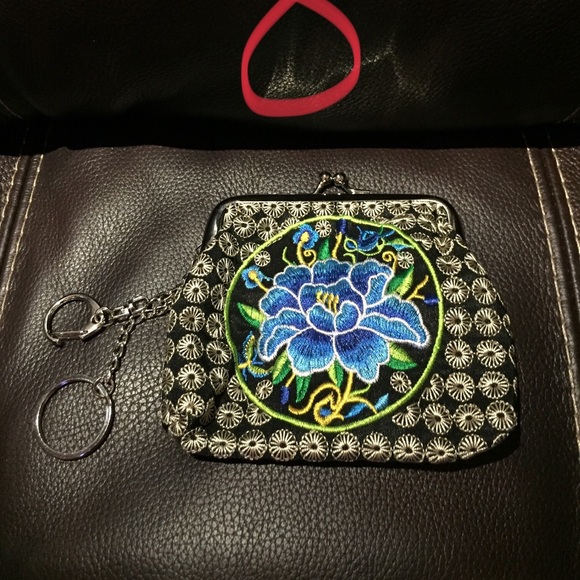 Embroided Coin Purse - Picture 1 of 1